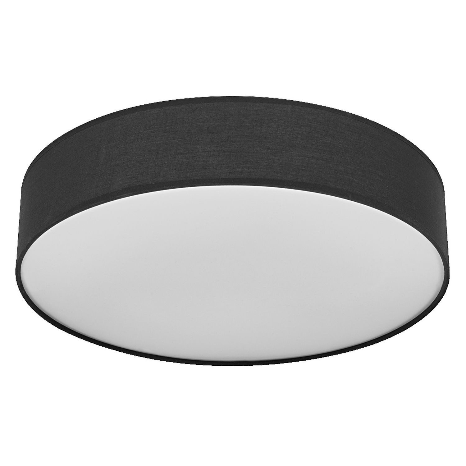 Licht-Erlebnisse Deckenleuchte ZARESAD, ohne Leuchtmittel, E27 D: 40 cm 2-flammig rund Modern