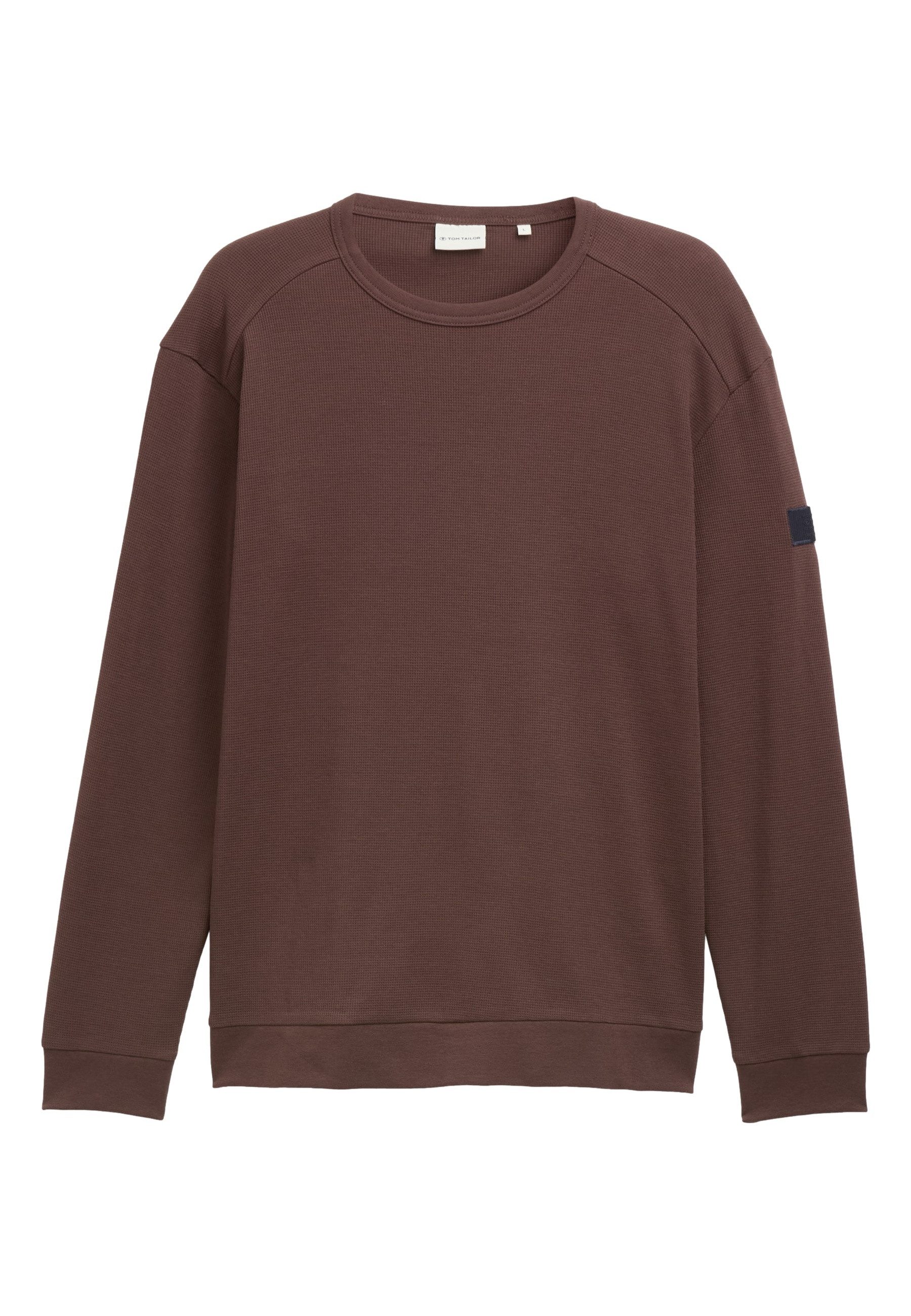 Sweatshirt Sweatshirt Pullover ohne Kapuze