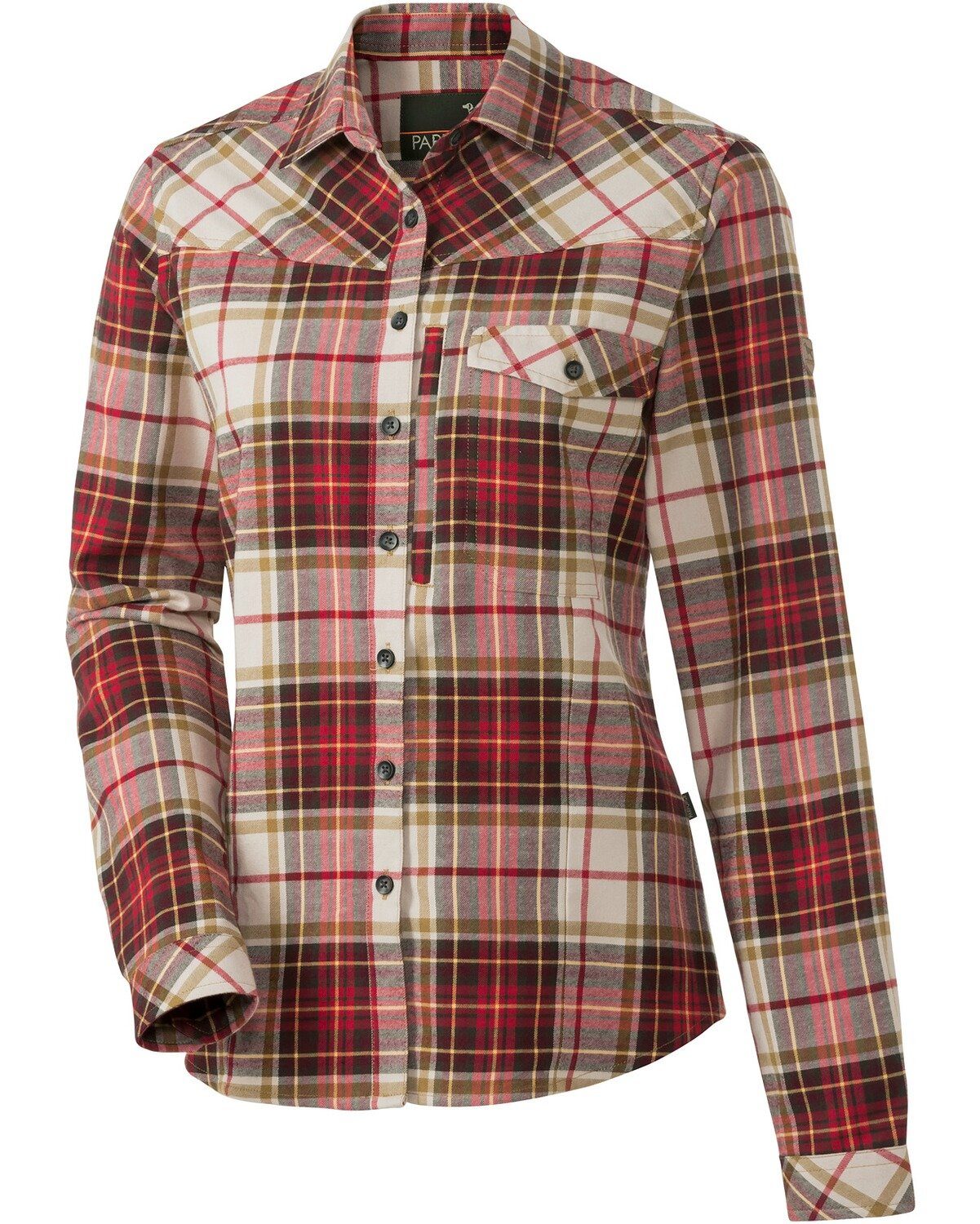 Langarmbluse Jagdbluse Berry-Fresh