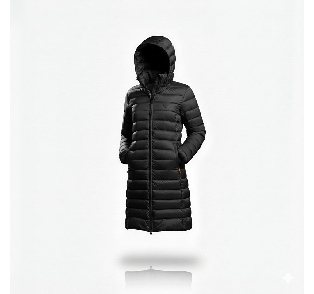 Geographical Norway Steppmantel Damen Outdoorjacke Regenjacke Frühling Leicht Lange