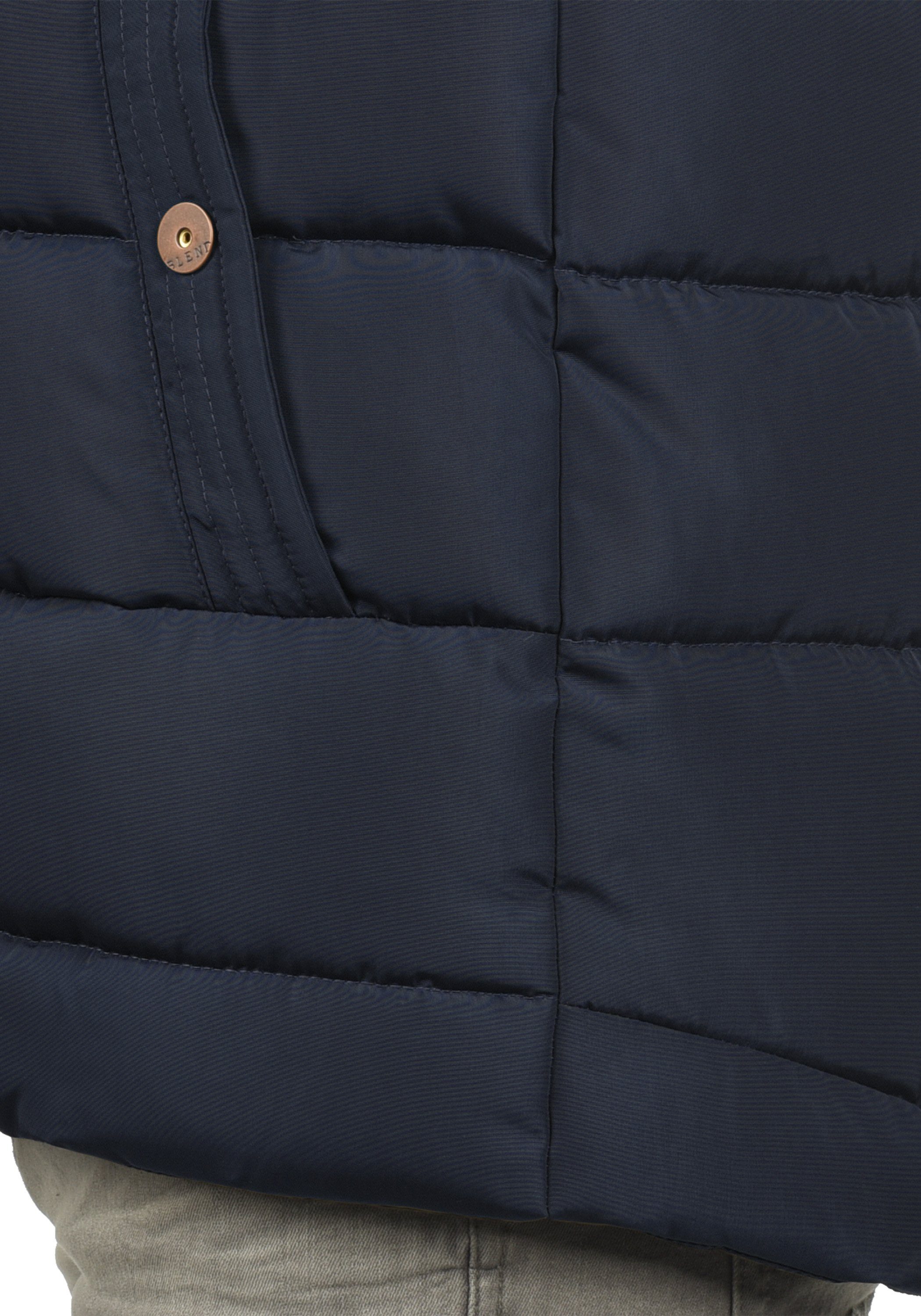 Blend Winterjacke BHFrederic (1-St) Warme Jacke mit abnehmbarer Kapuze