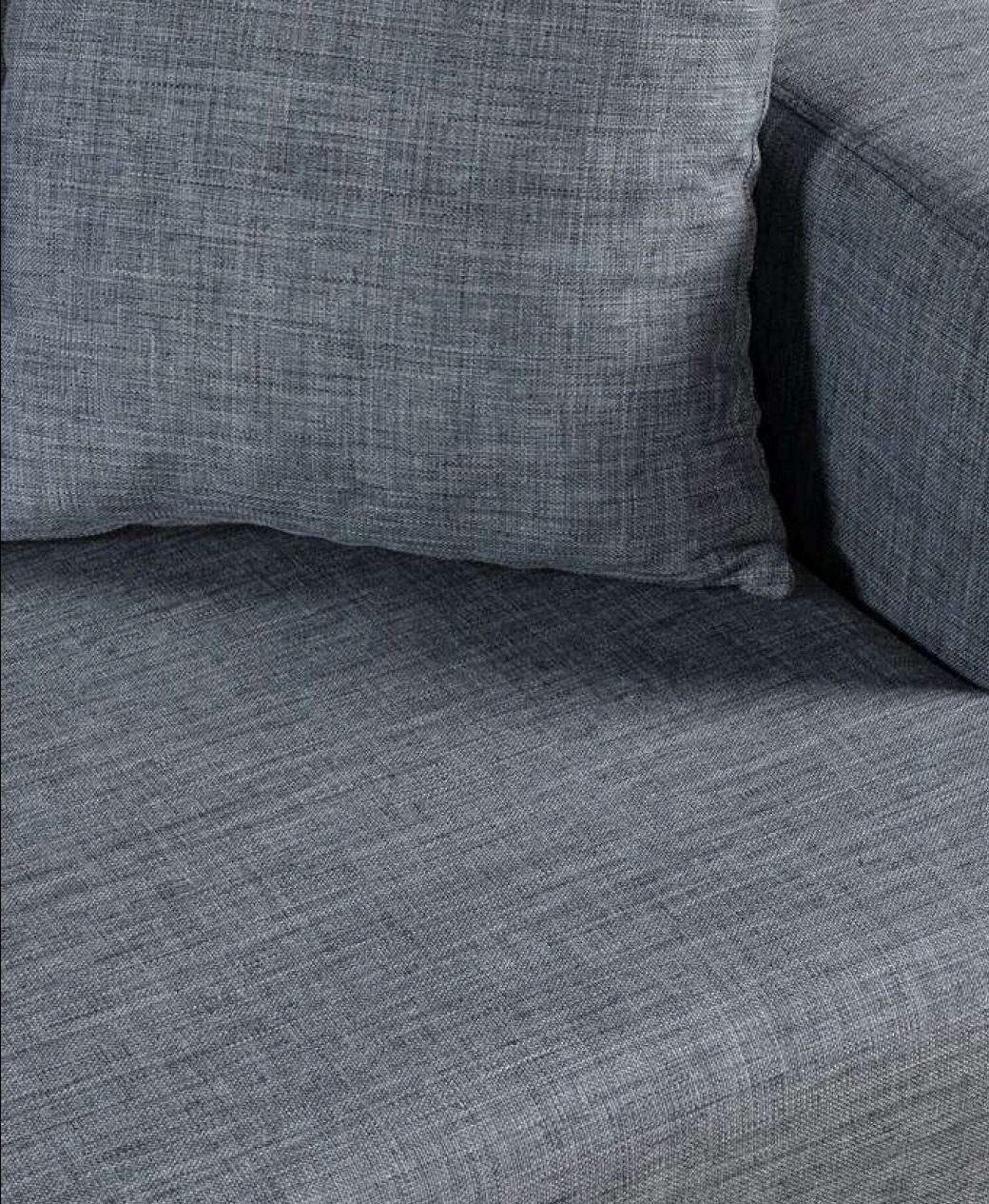 Grau JVmoebel Sofa Sofas Polsterung Moderne Couch Neu Design Textile Ecksofa Ecksofa