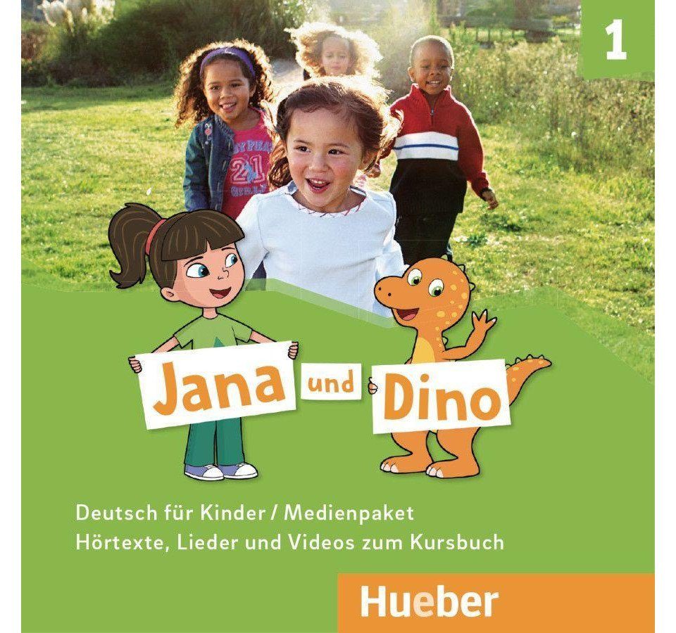 Hörspiel-CD Jana und Dino 1, mit 1 Audio-CD, mit 1 DVD. Bd.1, 2 Audio-CDs und 1...