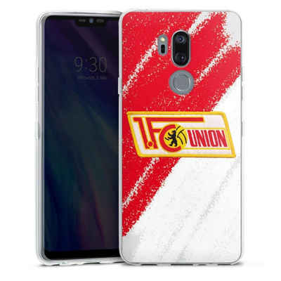 DeinDesign Handyhülle Offizielles Lizenzprodukt 1. FC Union Berlin Logo, LG G7 ThinQ Silikon Hülle Bumper Case Handy Schutzhülle