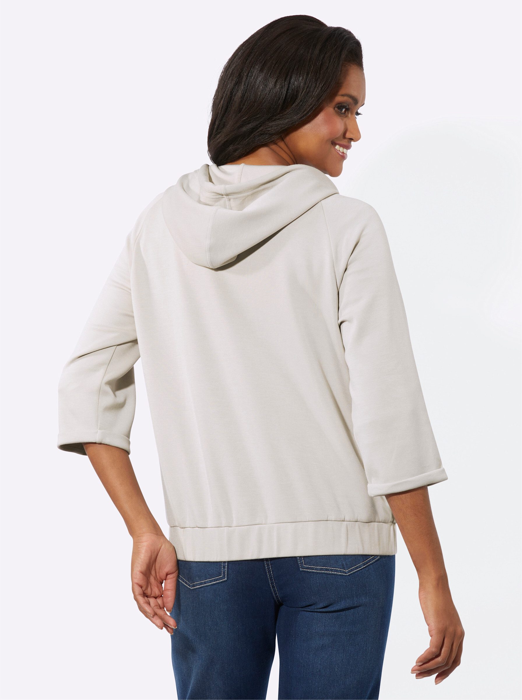 Inspirationen Shirtjacke "Shirtjacke" 1 Stk. tlg. günstig online kaufen