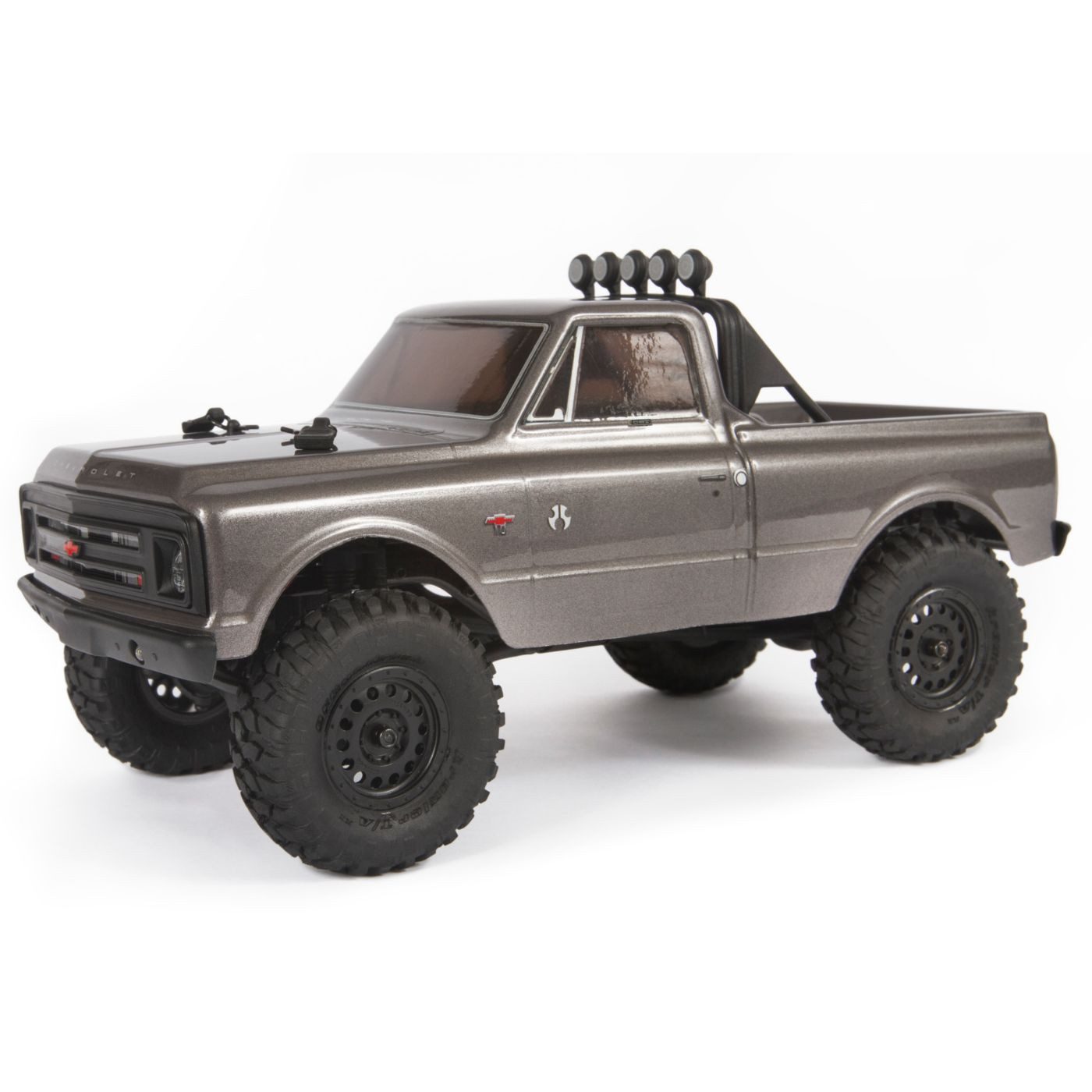 RC-Buggy Axial RC Crawler 1:24 SCX24 Scale 1967 Chevrolet C10 Truck RTR Grau