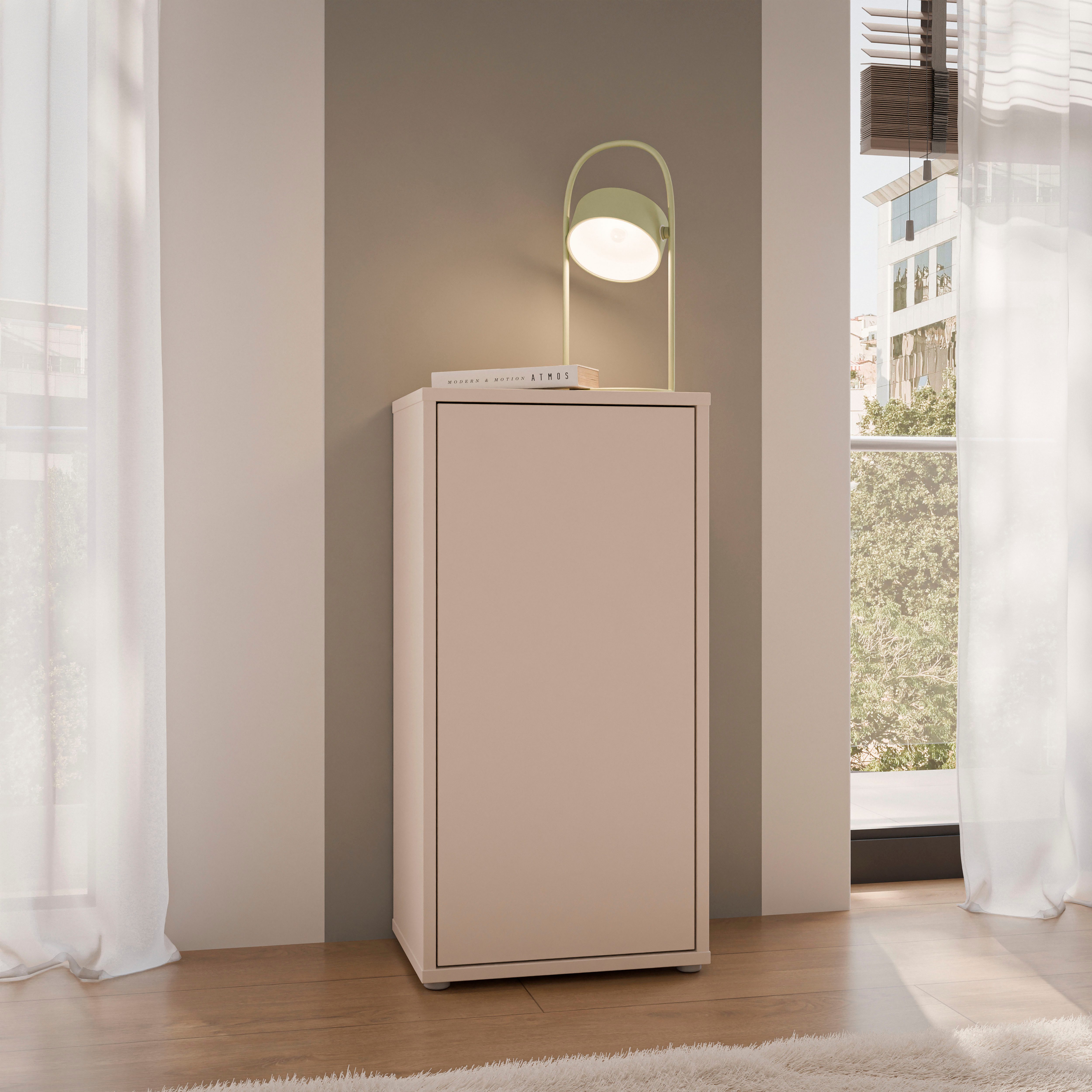 FORTE Mehrzweckschrank Alice Springs Mehrzweckschrank, verschiedene Ausführungen, Grifflos Grifflos, Push to Open