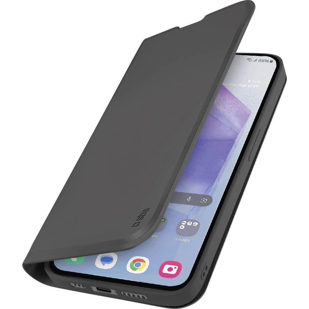 sbs Handyhülle Flip Cover Samsung Galaxy A55 Schwarz TEBKLITESAA55K
