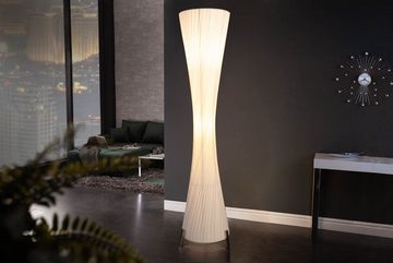 riess-ambiente Stehlampe PARIS X 160cm weiß / silber, ohne Leuchtmittel, Wohnzimmer · Latex · Metall · Büro · Modern Design