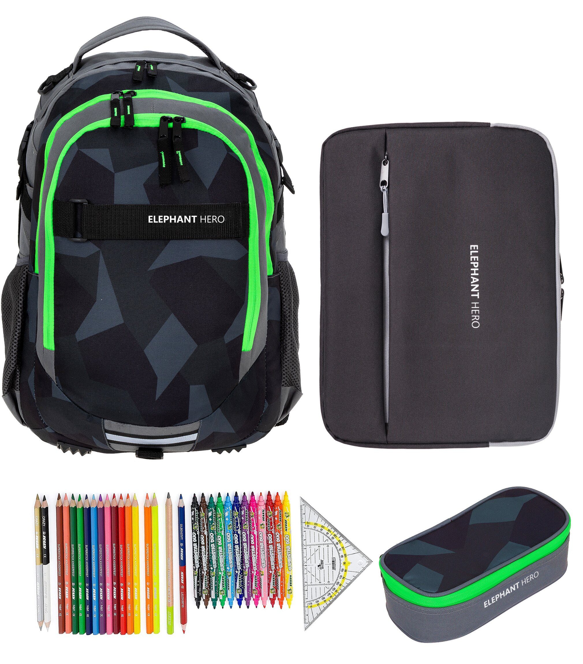 Schulrucksack Hero Signature Schultasche Digital Ready Set