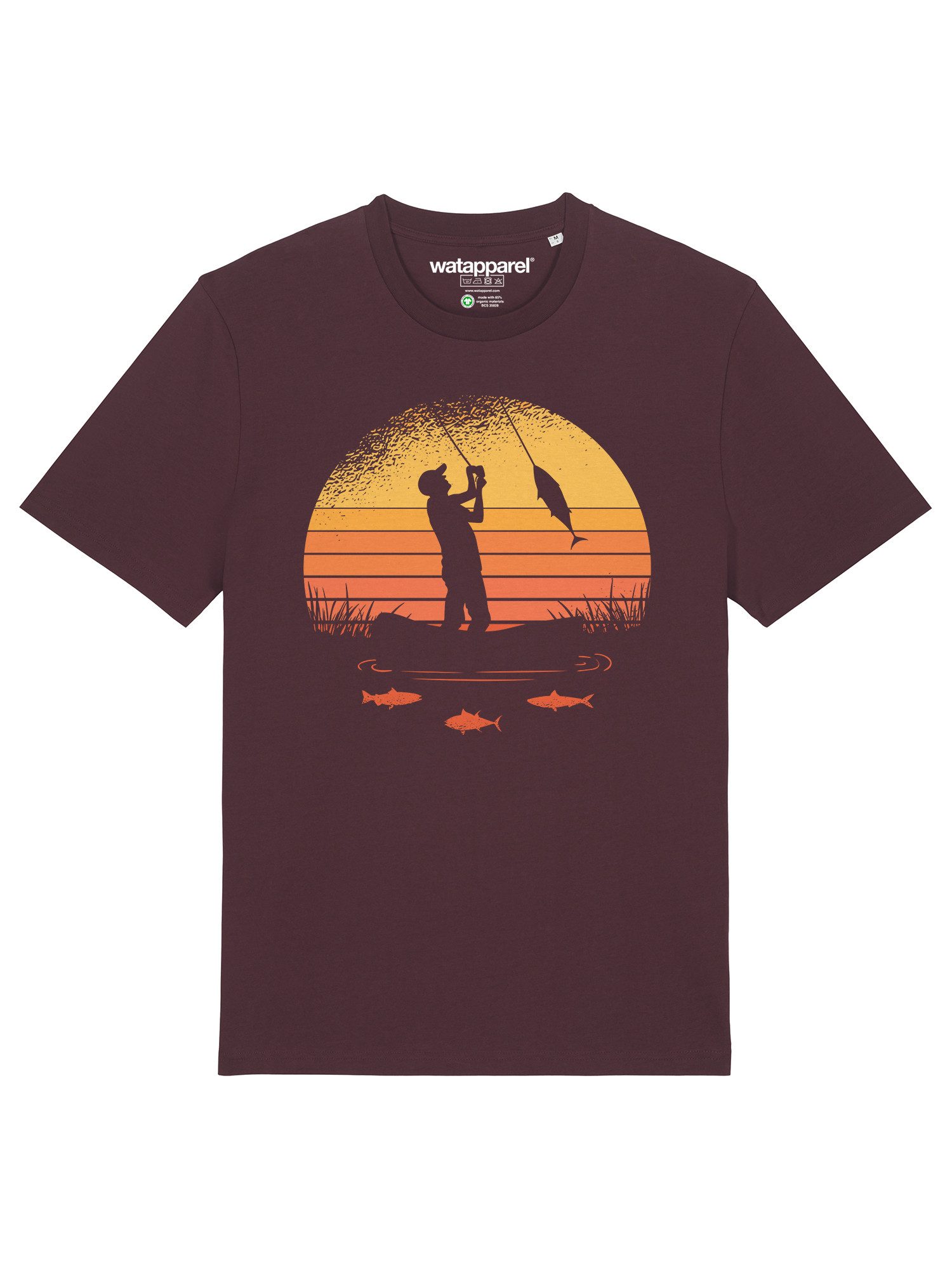 wat? Apparel T-Shirt Angler
