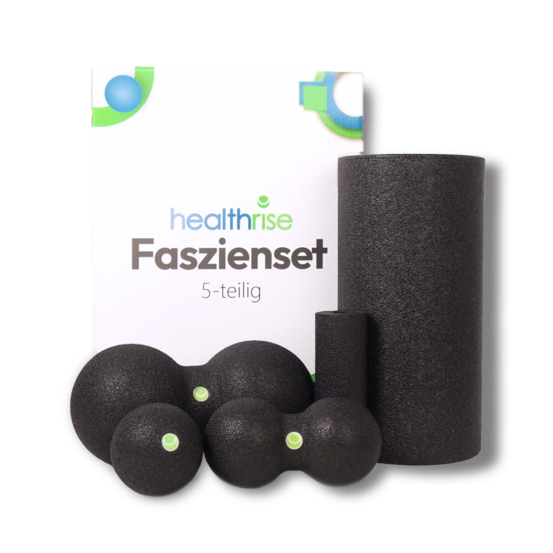 Health Rise Faszienrolle Health Rise Original-Faszienset, 5-teiliges Faszienset