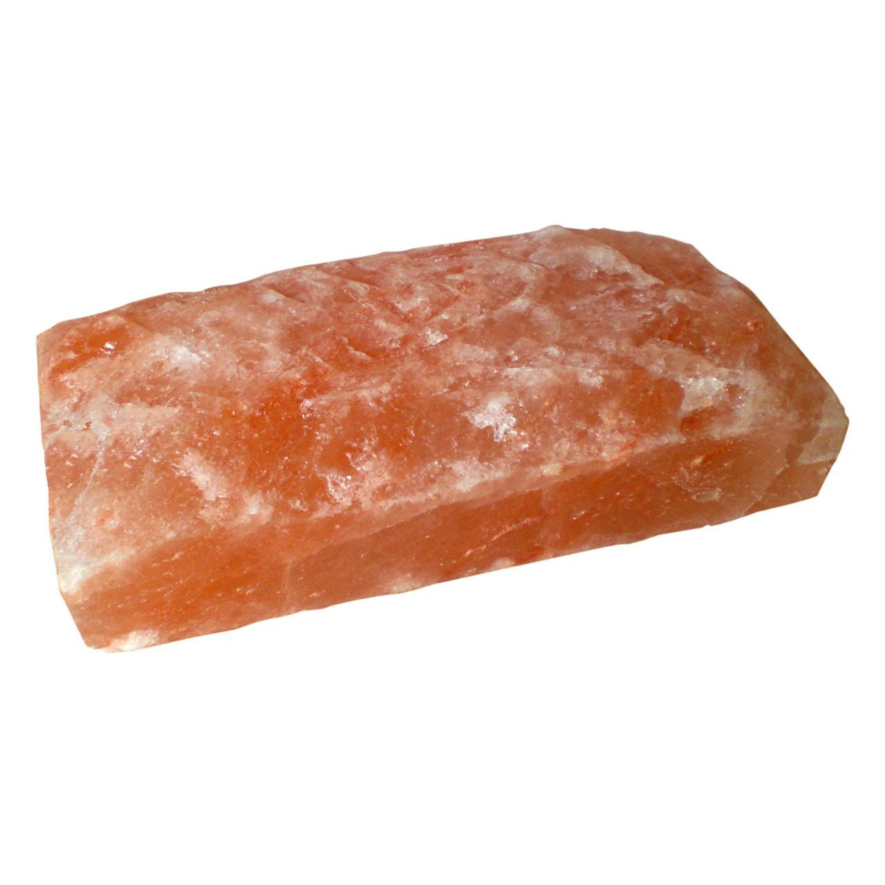 Pramodan & Dinesh Wandfliese Salzziegel, bossiert, rau, 20x10x5 cm, Rotsalz, Steinsalz 20x10, Rot, 10 Stück, jeder Ziegel ein Unikat