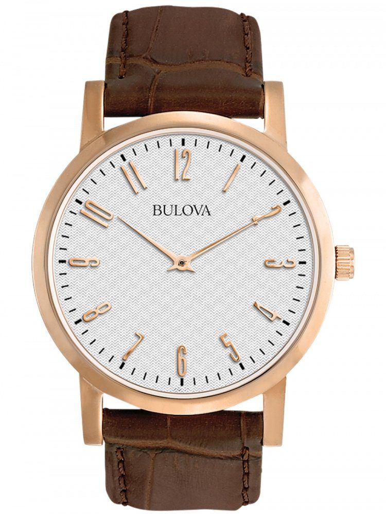 Bulova Quarzuhr Bulova 97A106 Klassik Herren 38mm 3ATM