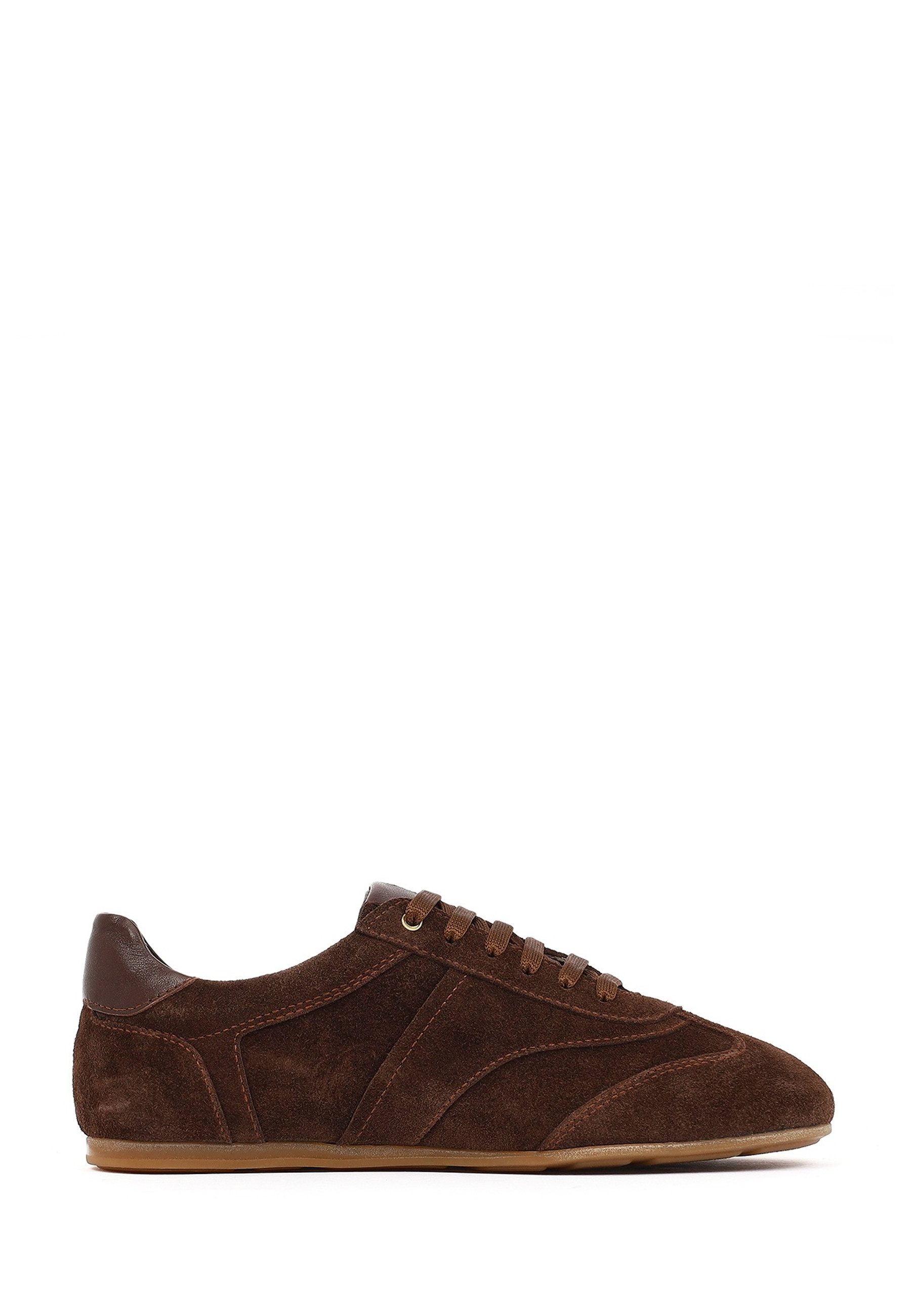 Derimod Sneaker aus Veloursleder Sneaker Echtes Wildleder, Lederfutter, TPU-Sohle, Schnürverschluss