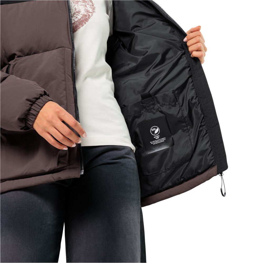 Jack Wolfskin Winterjacke Winter-Daunenjacke Dellbrueck (winddicht, wasserabweisend)