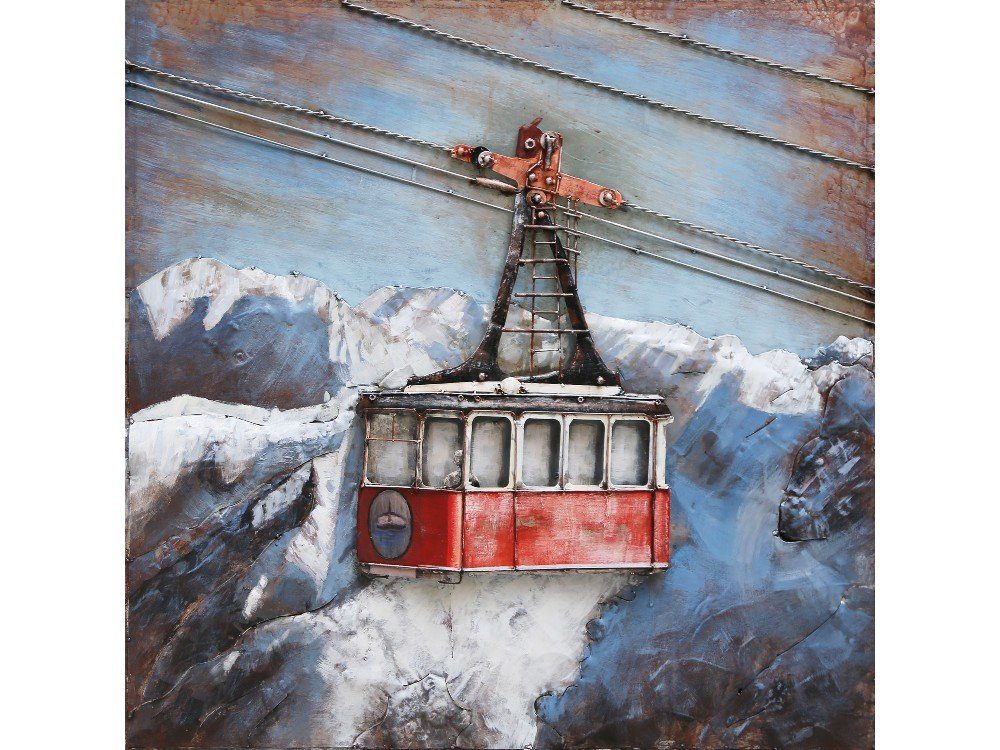 Kunsthandel IDYL e. K. Metallbild IDYL Metall-Bild mit 3D-Effekt