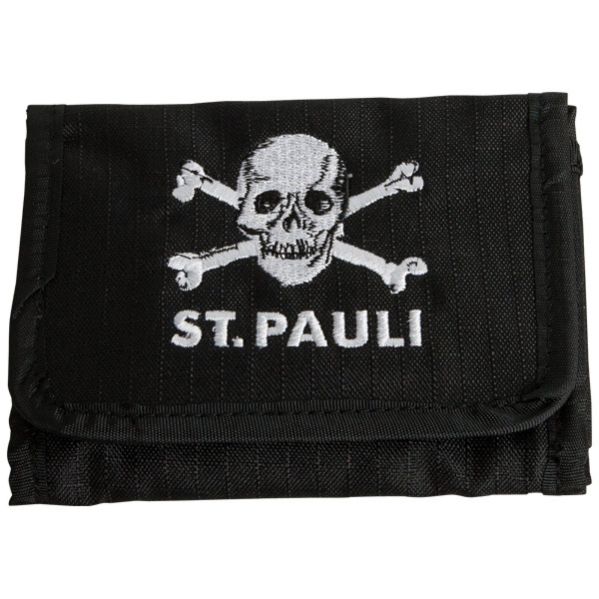 FC St. Pauli Geldbörse FC St. Pauli - Portemonnaie Totenkopf - schwarz