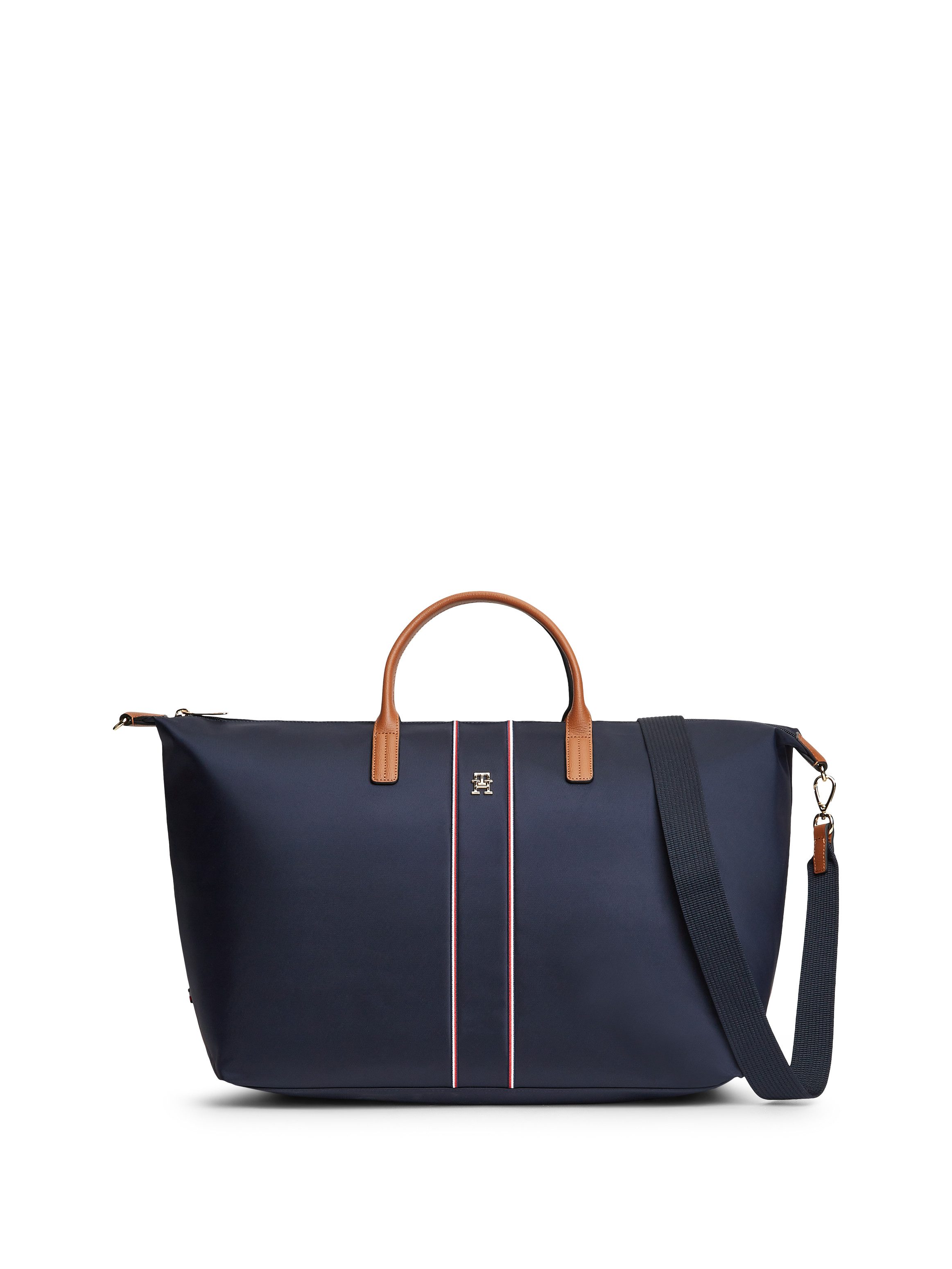 Tommy Hilfiger Weekender POPETTE WEEKENDER CORP, Unisex Reisetasche, Urlaubstasche, Shopper mit bunten Streifen