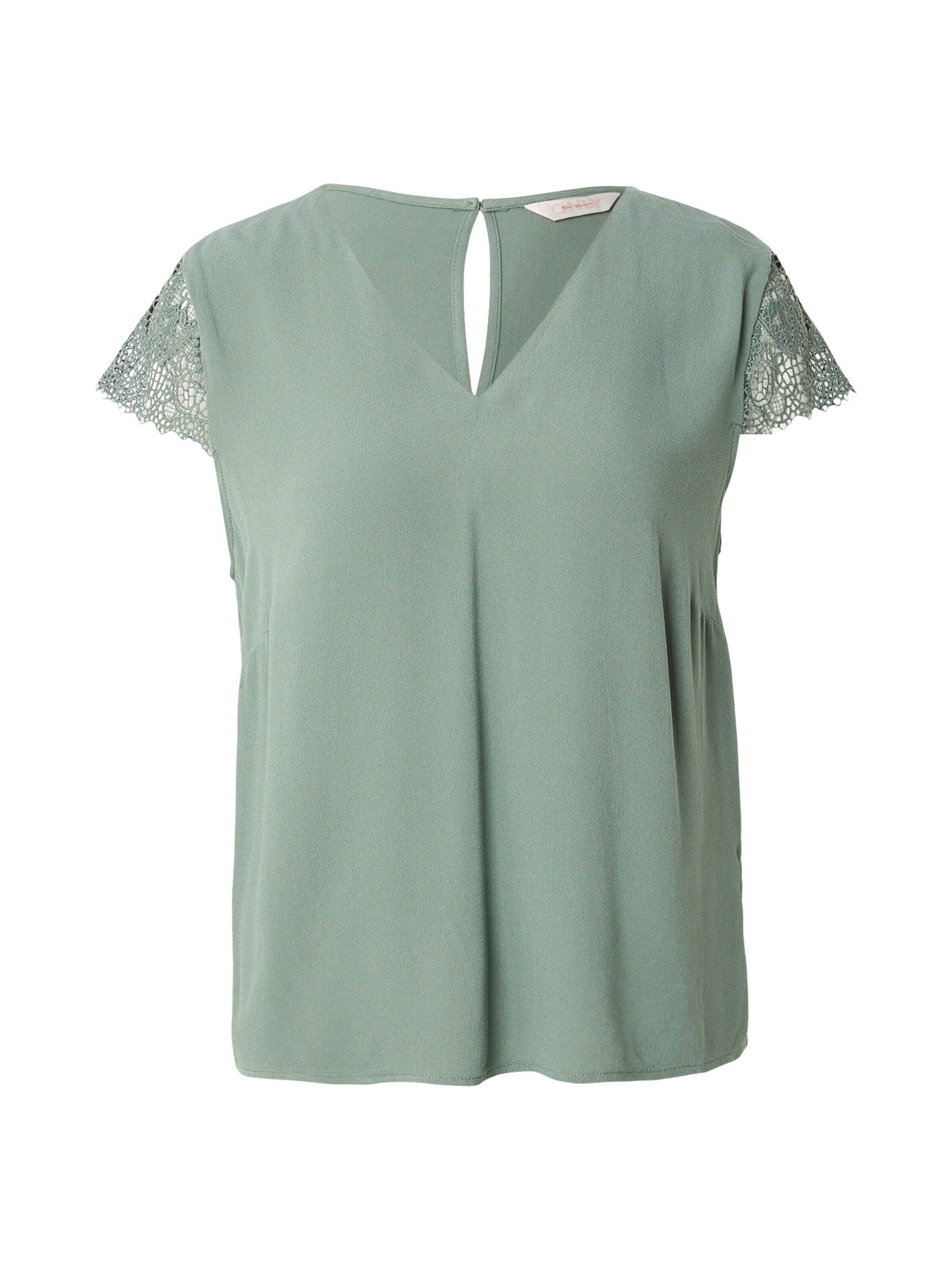 Kurzarmbluse ONLELVA-VIA S/S DETAIL TOP WVN CS FR