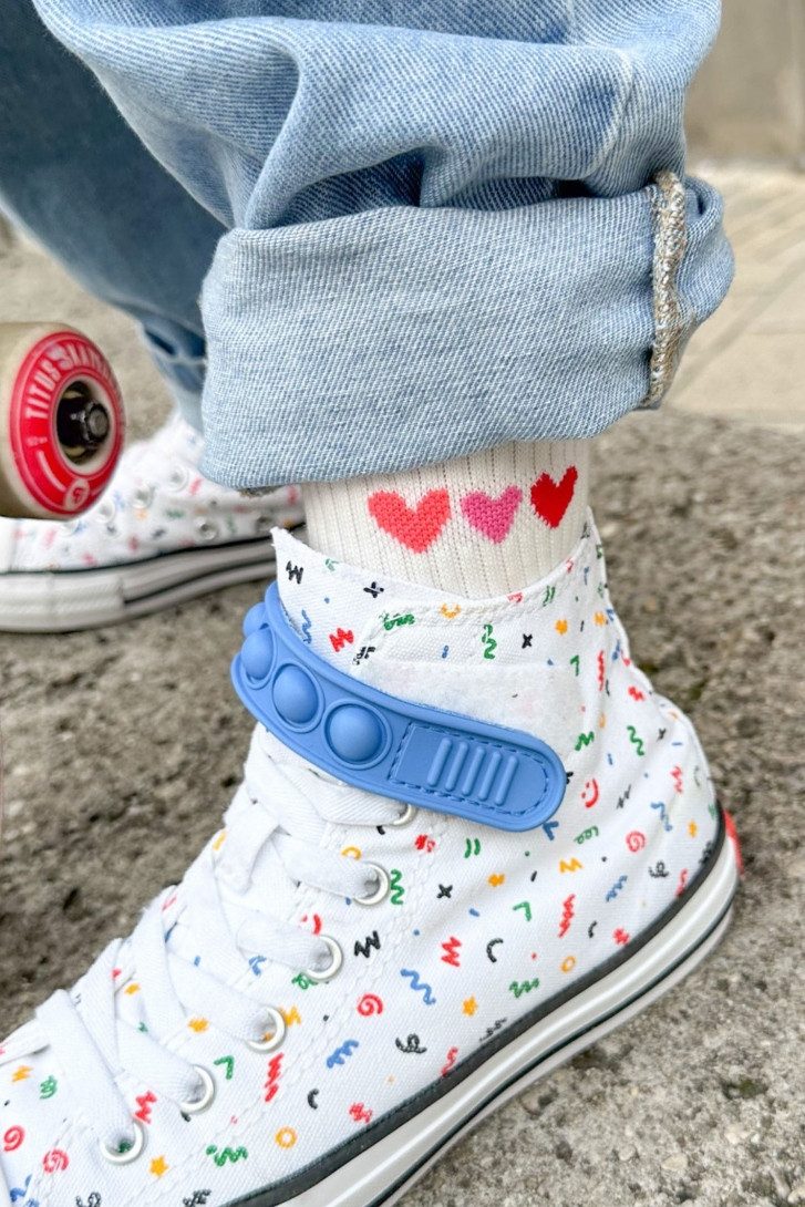 ooley GmbH Trachtensocken Kinder Socken - ICON LOVE - white