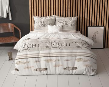 Bettwäsche Elegance Good Night Bettbezug, Sitheim-Europe, Baumwollegemischt, 2 teilig, Antiallergisch, knitterarm