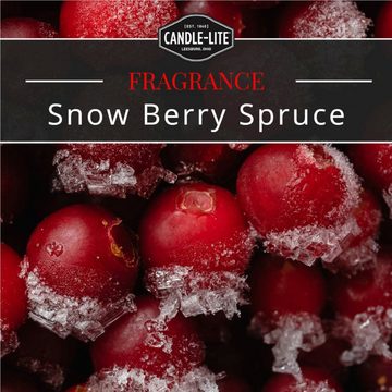 Candle-lite™ Duftkerze Duftkerze Snow Berry Spruce - 510g (Einzelartikel)
