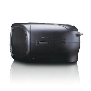 Lenco SCD-860 Boomxbox mit DAB+/FM-Radio Farbdisp. BT Boombox (FM-Tuner, 2 W)