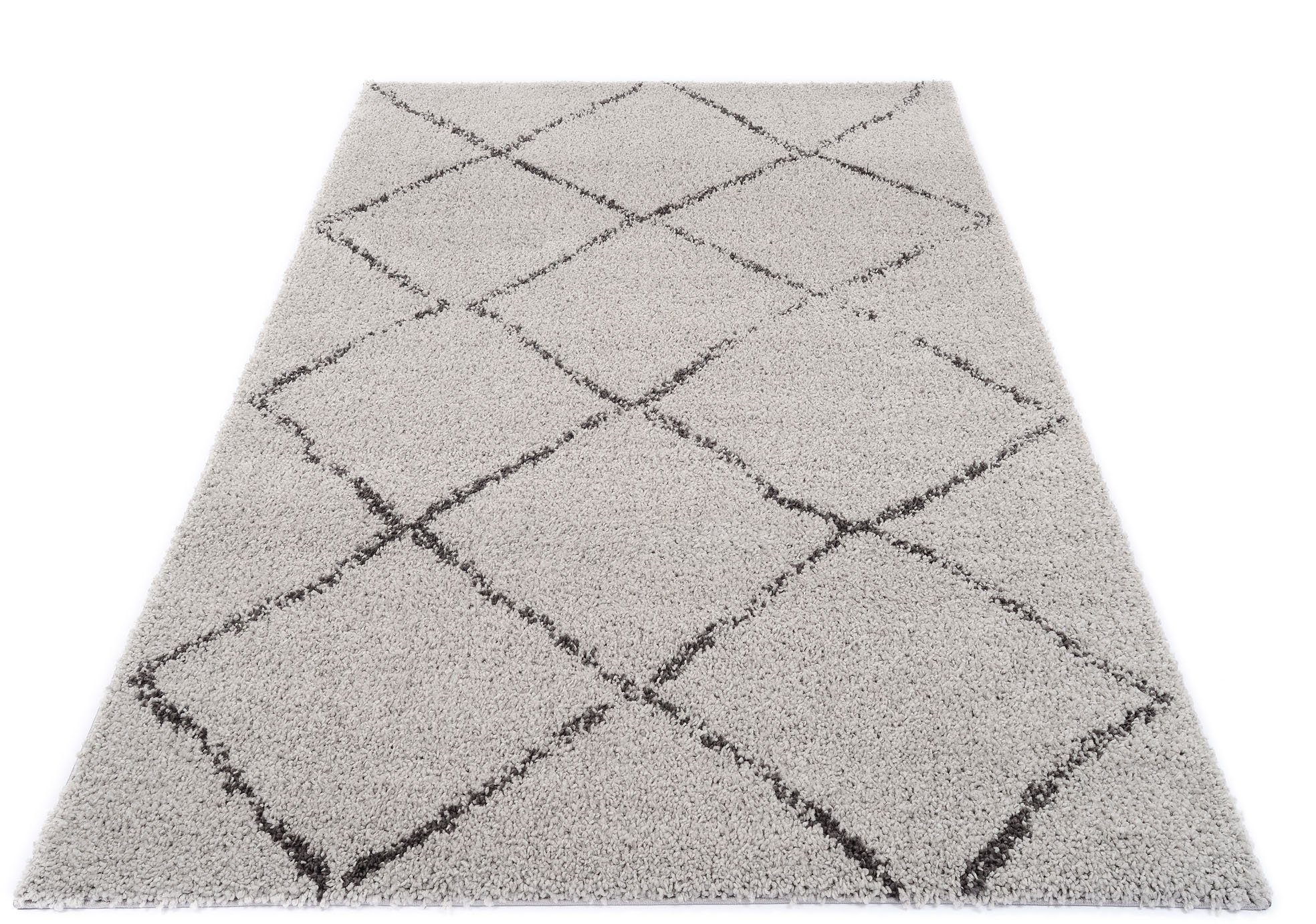OCI DIE TEPPICHMARKE Hochflor-Teppich Stockholm, rechteckig, günstig online kaufen