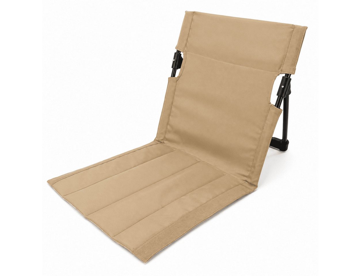 MidGard Klappstuhl Strandsitz ultraleichter Faltstuhl bis 100 kg belastbar! Bodenstuhl, Tragbarer Klappstuhl mit Tragetasche für Outdoor-Aktivitäten