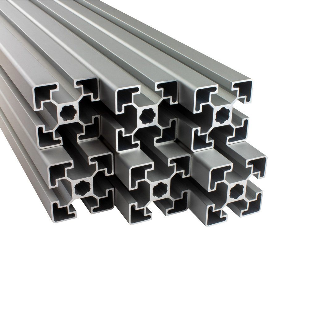 Profil 6x Alu Profil 45x45mm 2m System-, Montage-, Konstruktionsprofil Nut 10