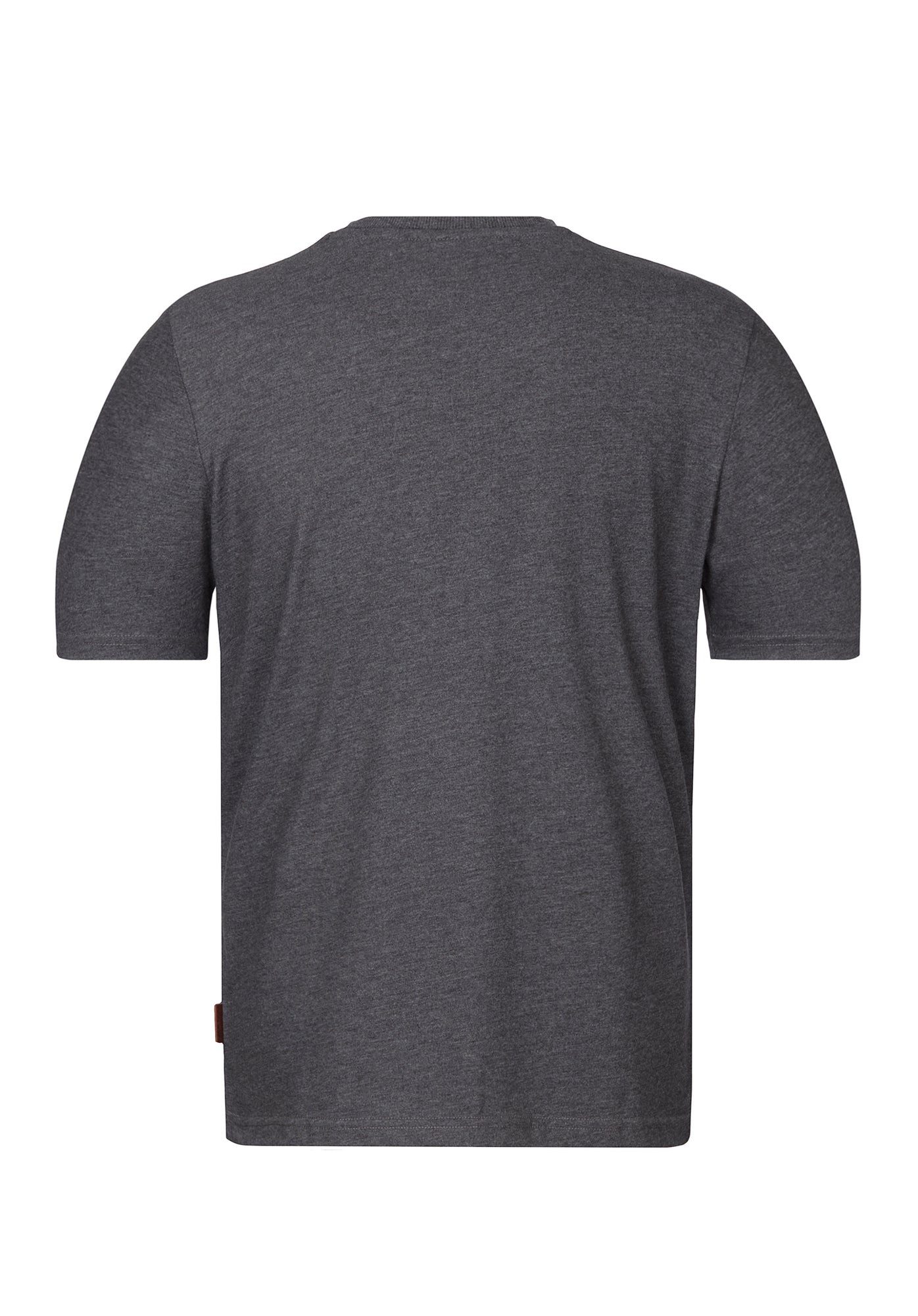 naketano T-Shirt Baumwolle Rundhals Kurzarm Streetwear Basic Sommershirt Herren (1-tlg) weich, bequem, casual, vegan, meliert, gerader Schnitt, Alltag