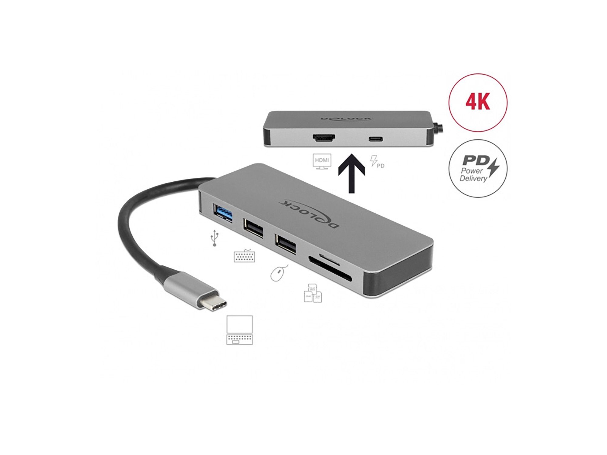 Delock Delock Travel Kit III Premium Edition - Dockingstation/USB Stick Computer-Adapter