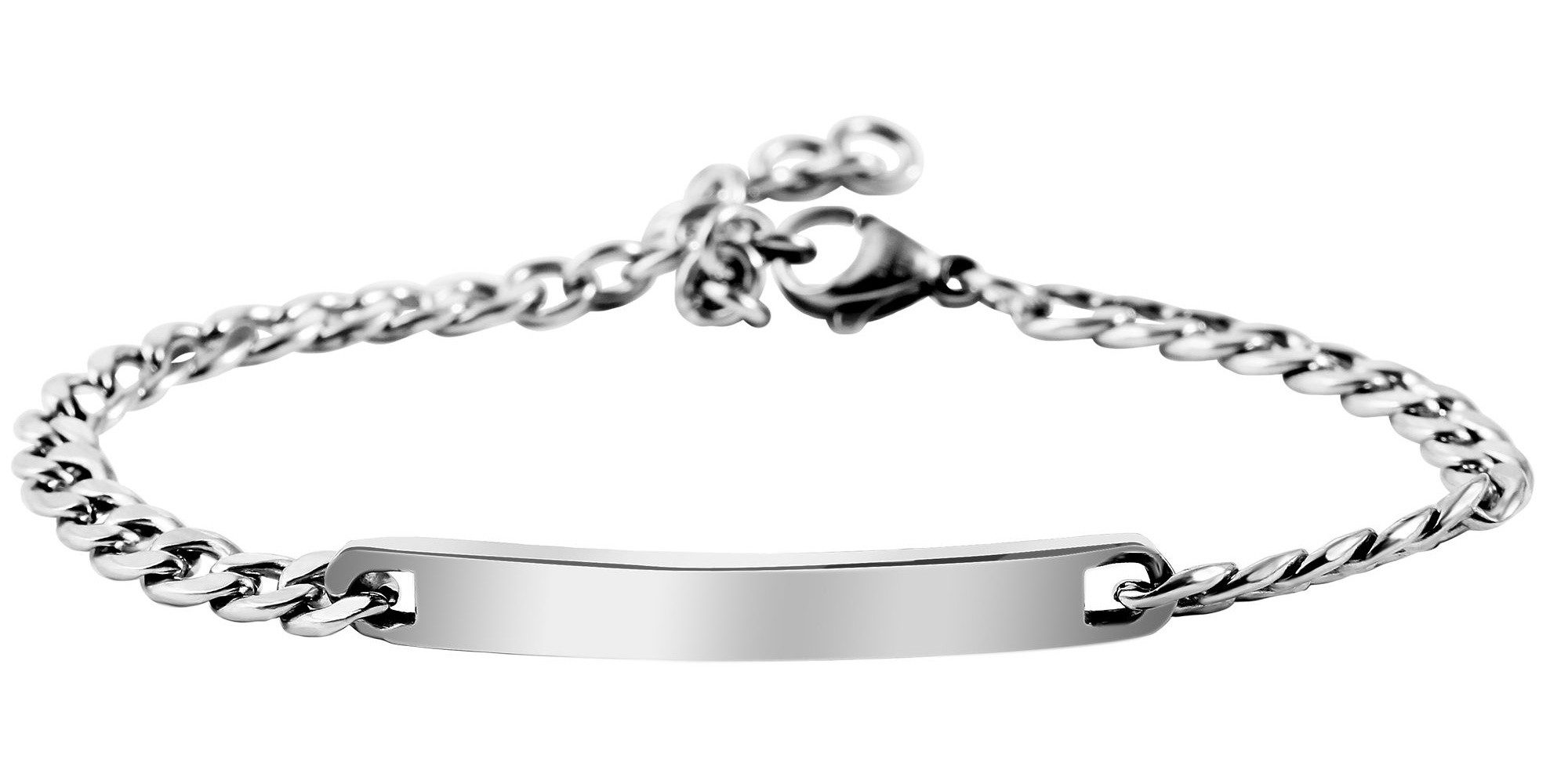 Armband Armband – Panzerarmband aus Edelstahl 16 cm