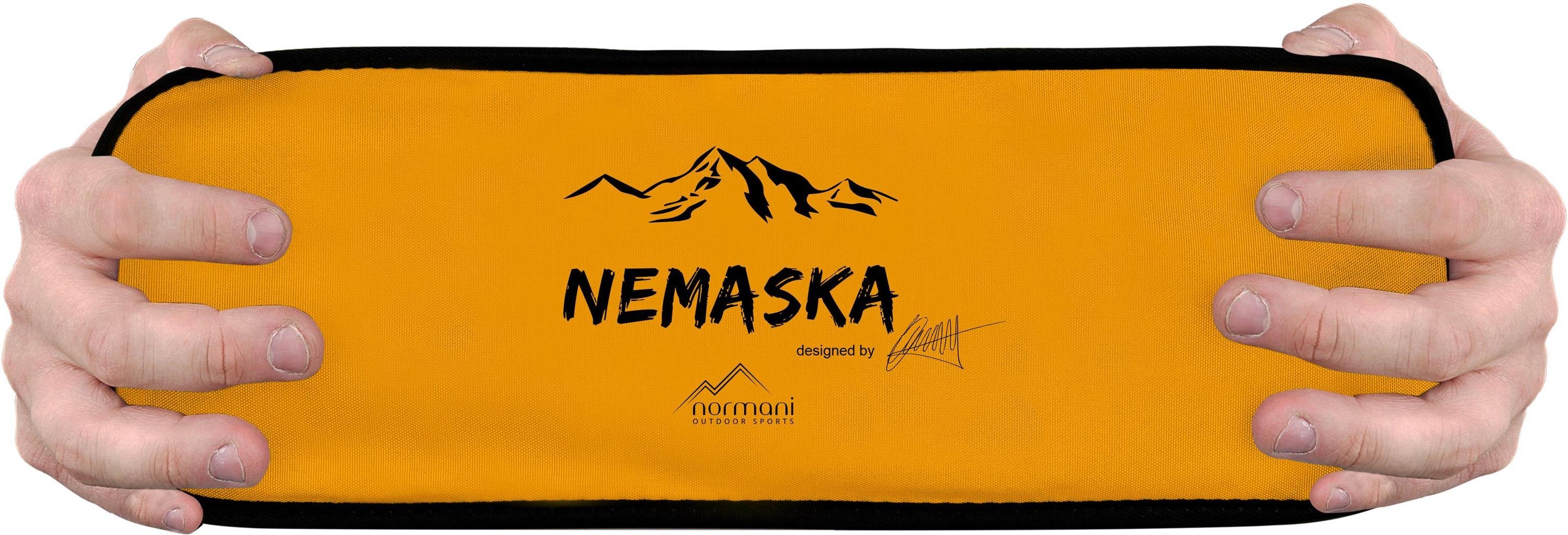 - XXL 150 Belastbarkeit: Klappstuhl Capingsessel Ultraleichter Orange Faltstuhl Maximale Campingstuhl Campingstuhl Outdoorstuhl normani kg „Nemaska“,