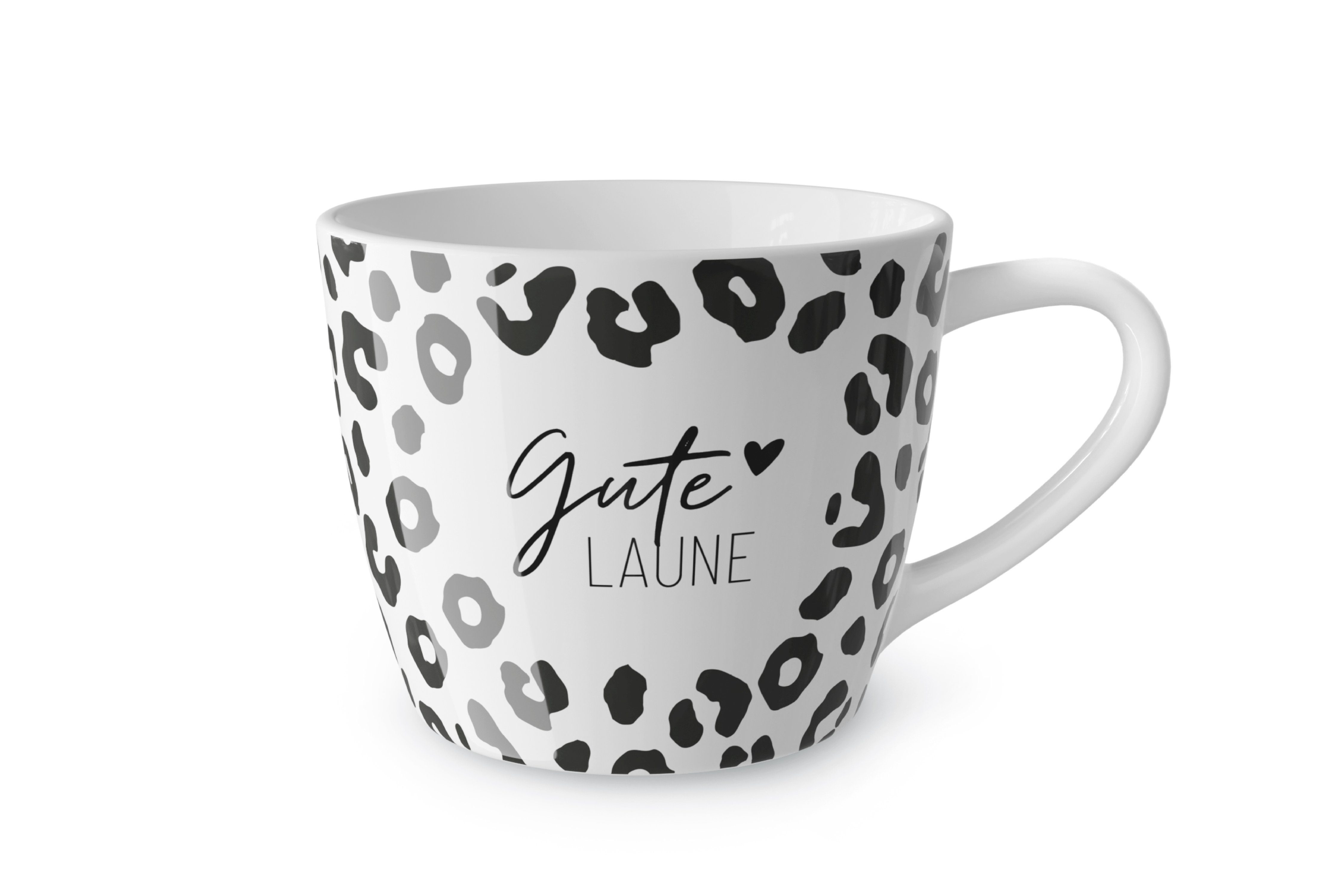 Maxi Kaffeetasse Porzellan Teetasse la Becher Material: "Gute La vida Tasse dich Tasse Vida für Laune",