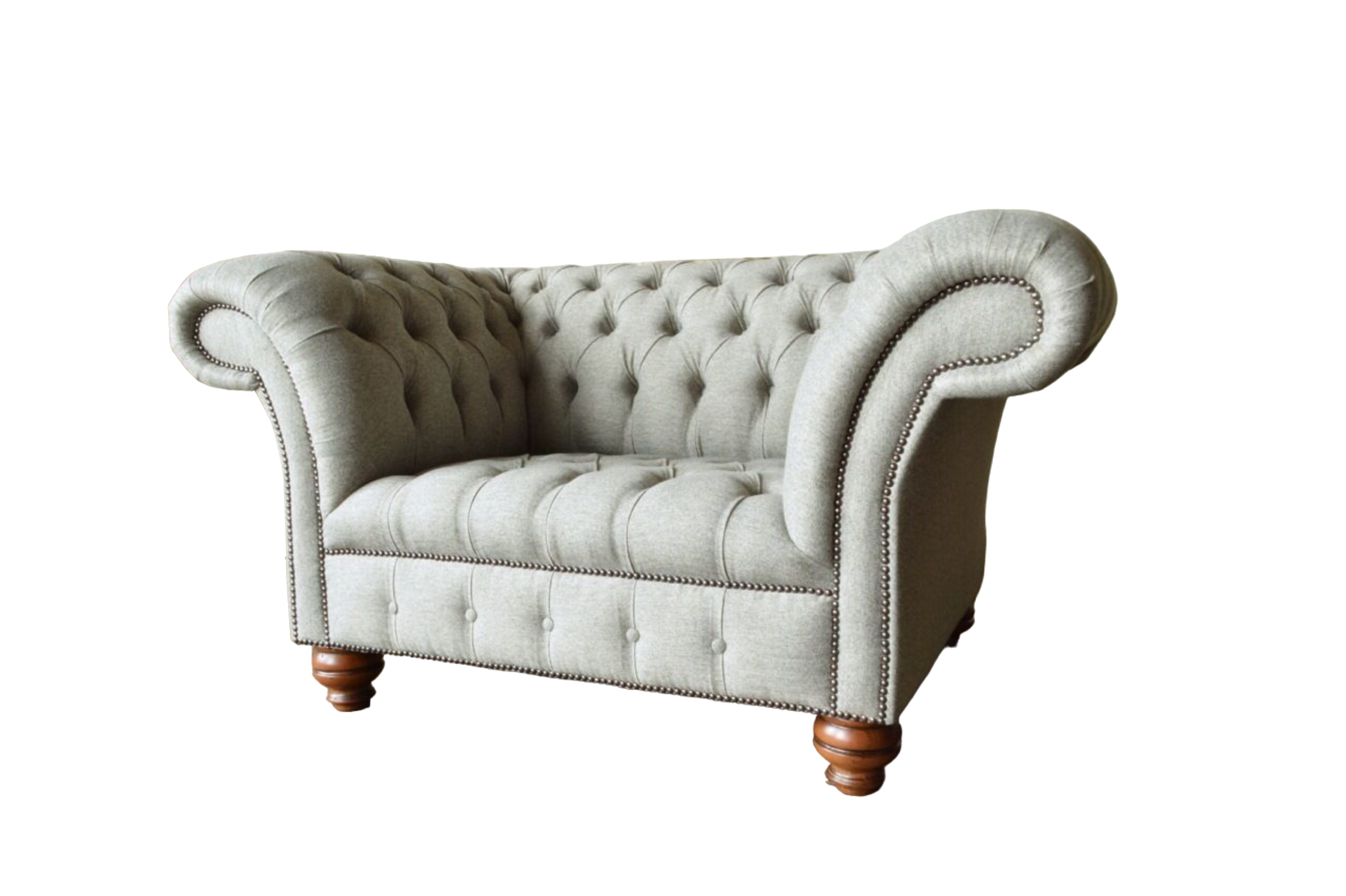 JVmoebel Sessel Chesterfield Einsitzer Sofa Sessel Couch Polster Sitzmöbel Textil, Made In Europe