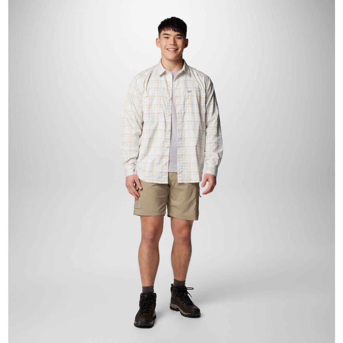 Columbia Shorts Silver Ridge Utility Cargo Short Vielseitige Cargo-Shorts mit Sonnenschutz, schweißableitendem
