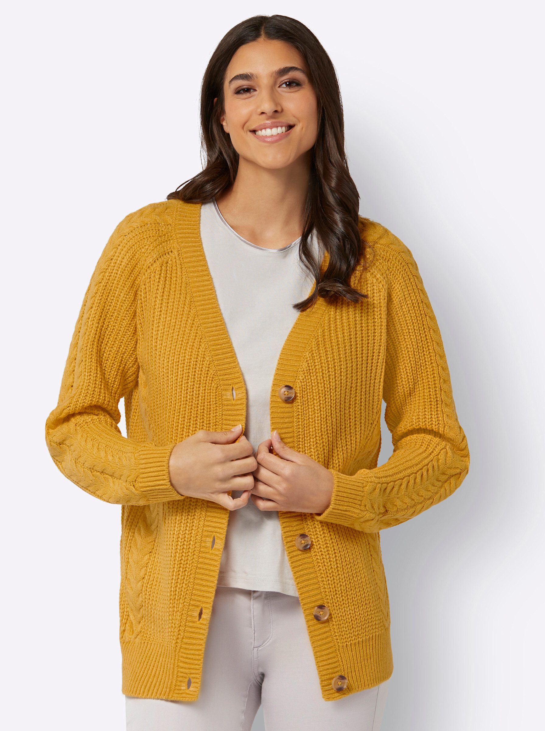Sieh an! Strickjacke Strickjacke . günstig online kaufen