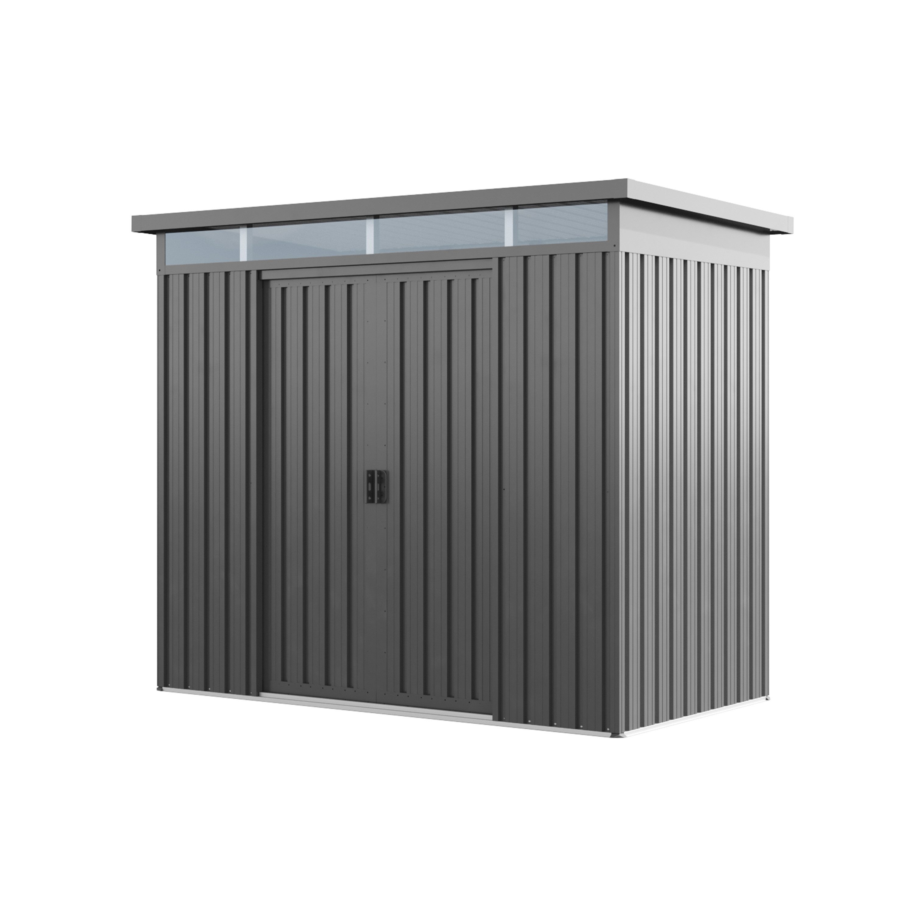 GFP Gerätehaus Gartenhaus Geräteschuppen Bob, BxT: 220x110 cm, Höhe 200 cm