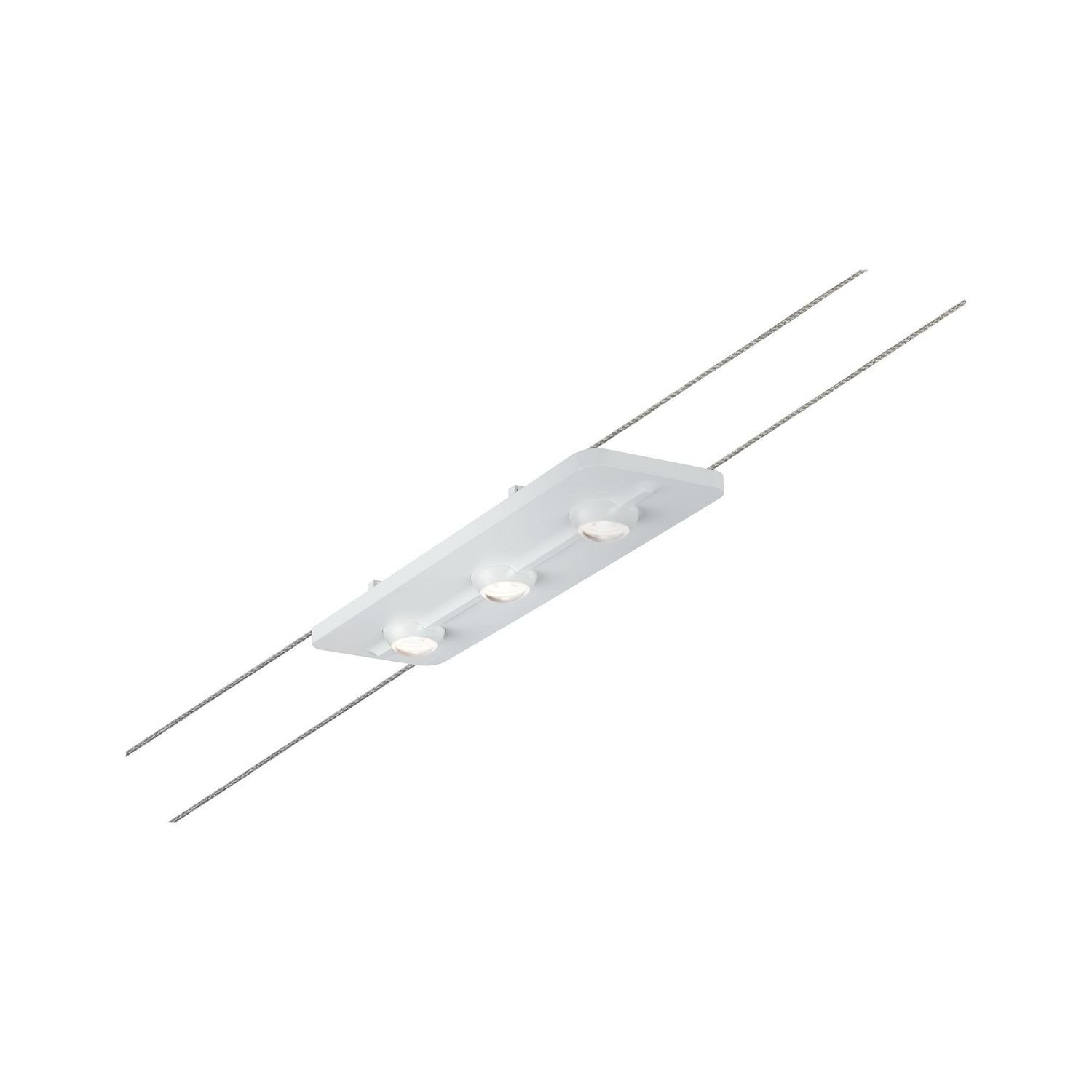 Paulmann Deckenleuchten Paulmann 2Line Panel Luke 3x1,8W Weiß 24V DC Kunststoff/Metall, Paulmann 2Line Panel Luke 3x1,8W Weiß 24V DC Kunststoff/Metall