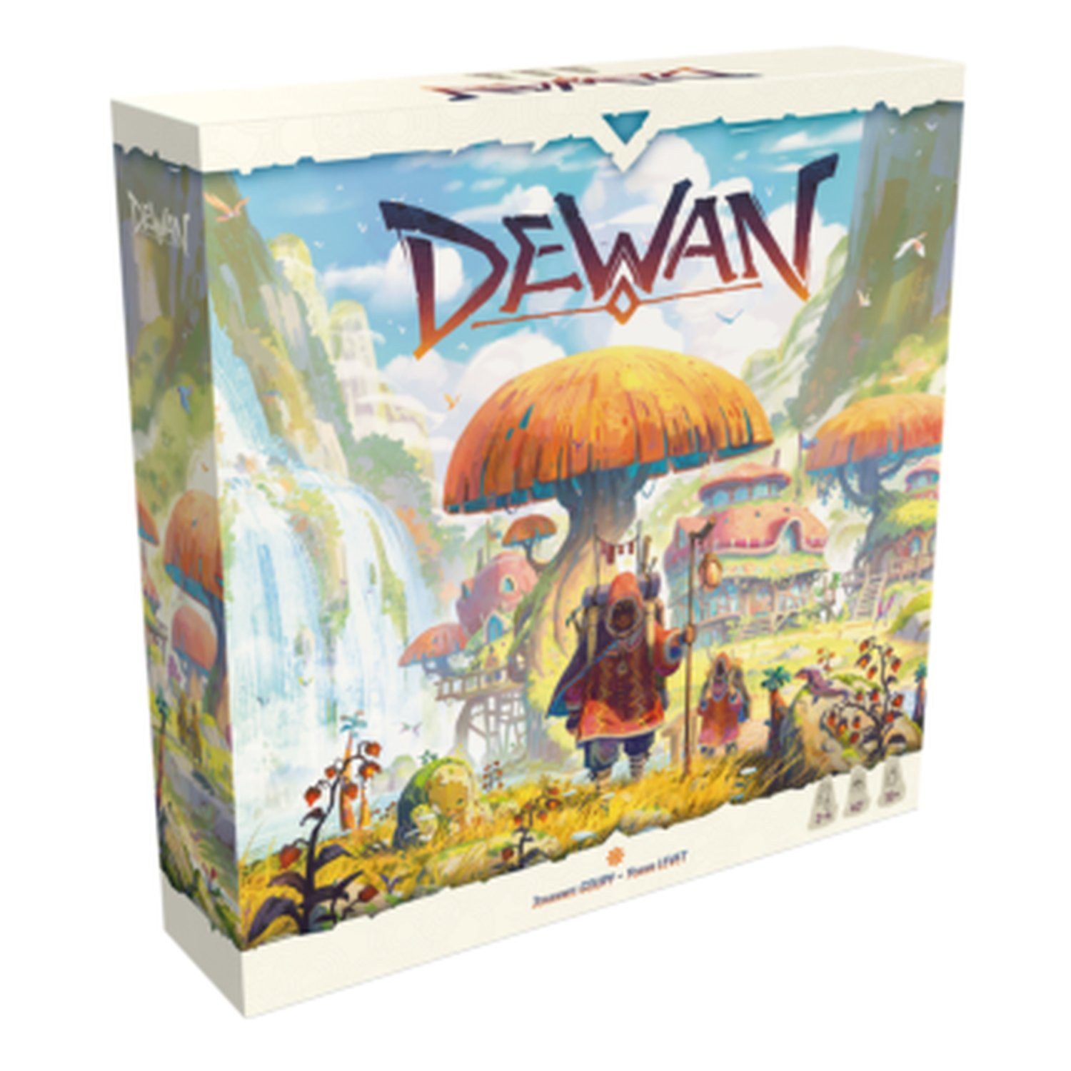 Asmodee Spiel Dewan Strategiespiel für 2-4 Spieler ab 10 Jahren Familienspiel