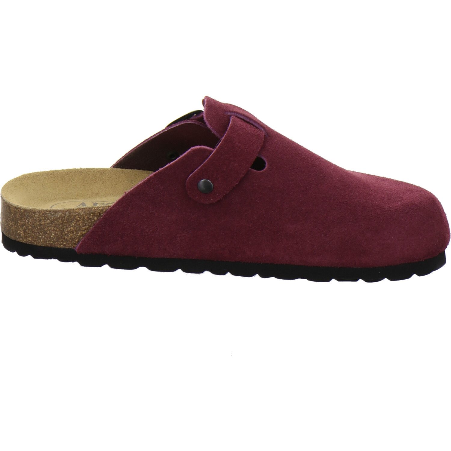 AFS-Schuhe 290037 Clogs Pantolette für Damen aus Leder mit Fußbett, Hausschuhe Made in Germany