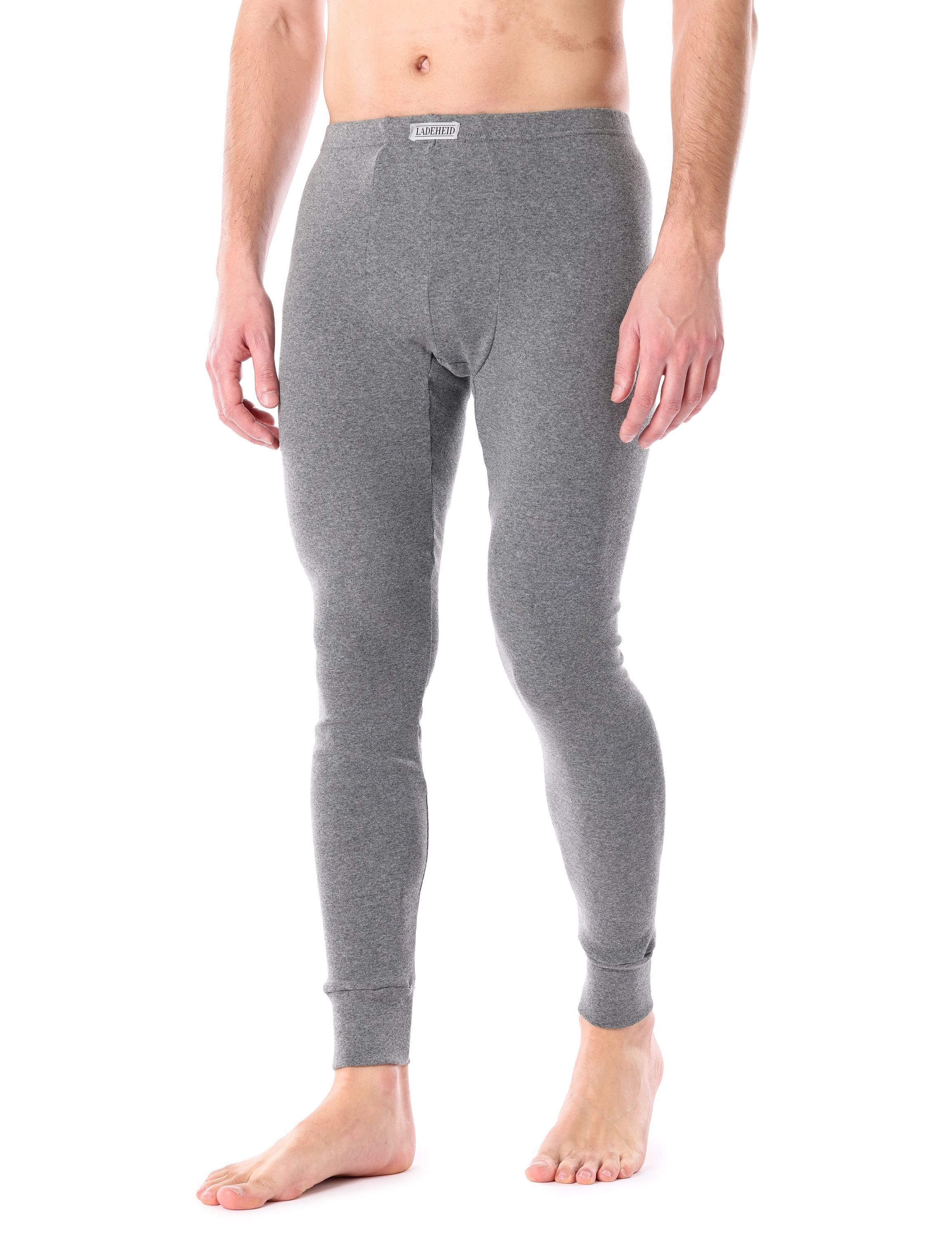 Ladeheid Lange Unterhose Herren Lange Unterhose LA40-247 (1-St) Melange