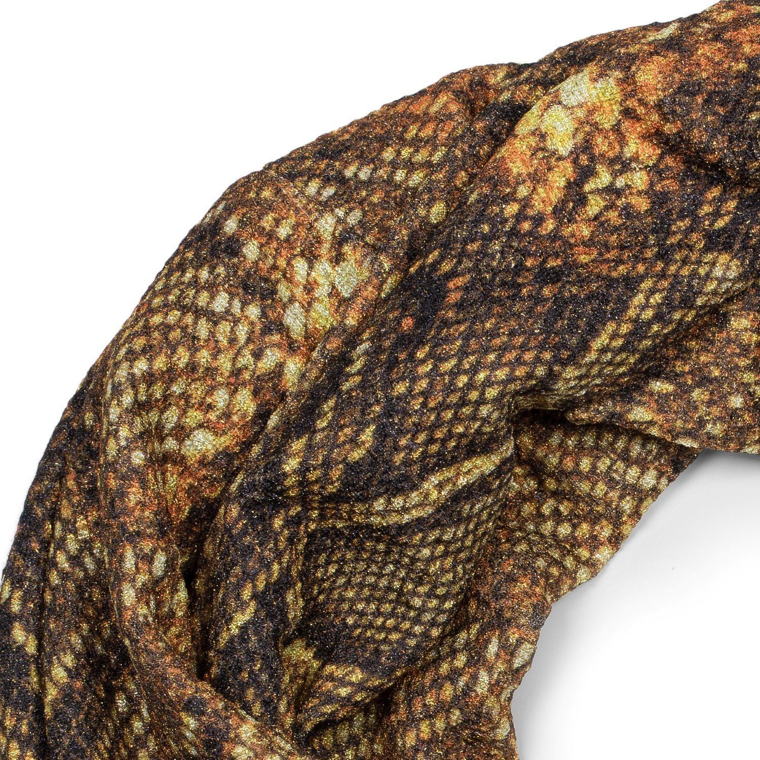 styleBREAKER Loop Loop Schal Glitzer Schlangen günstig online kaufen