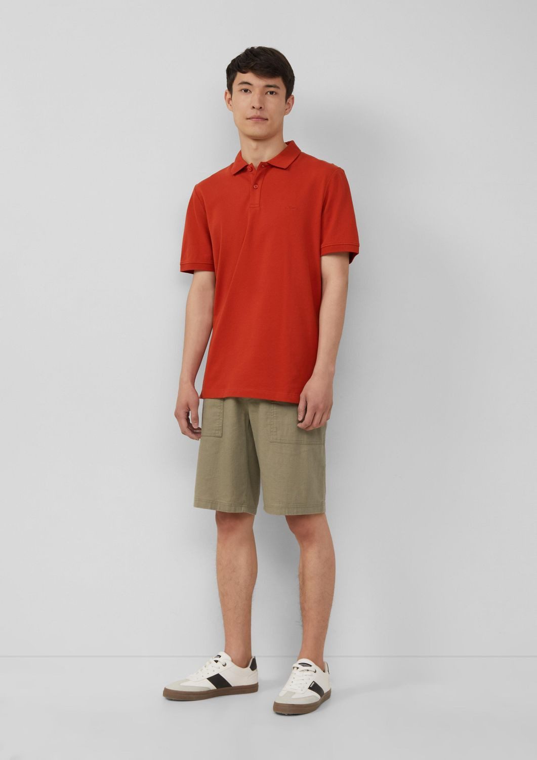 s.Oliver Poloshirt Poloshirt Polokragen, Knöpfe, Regular Fit