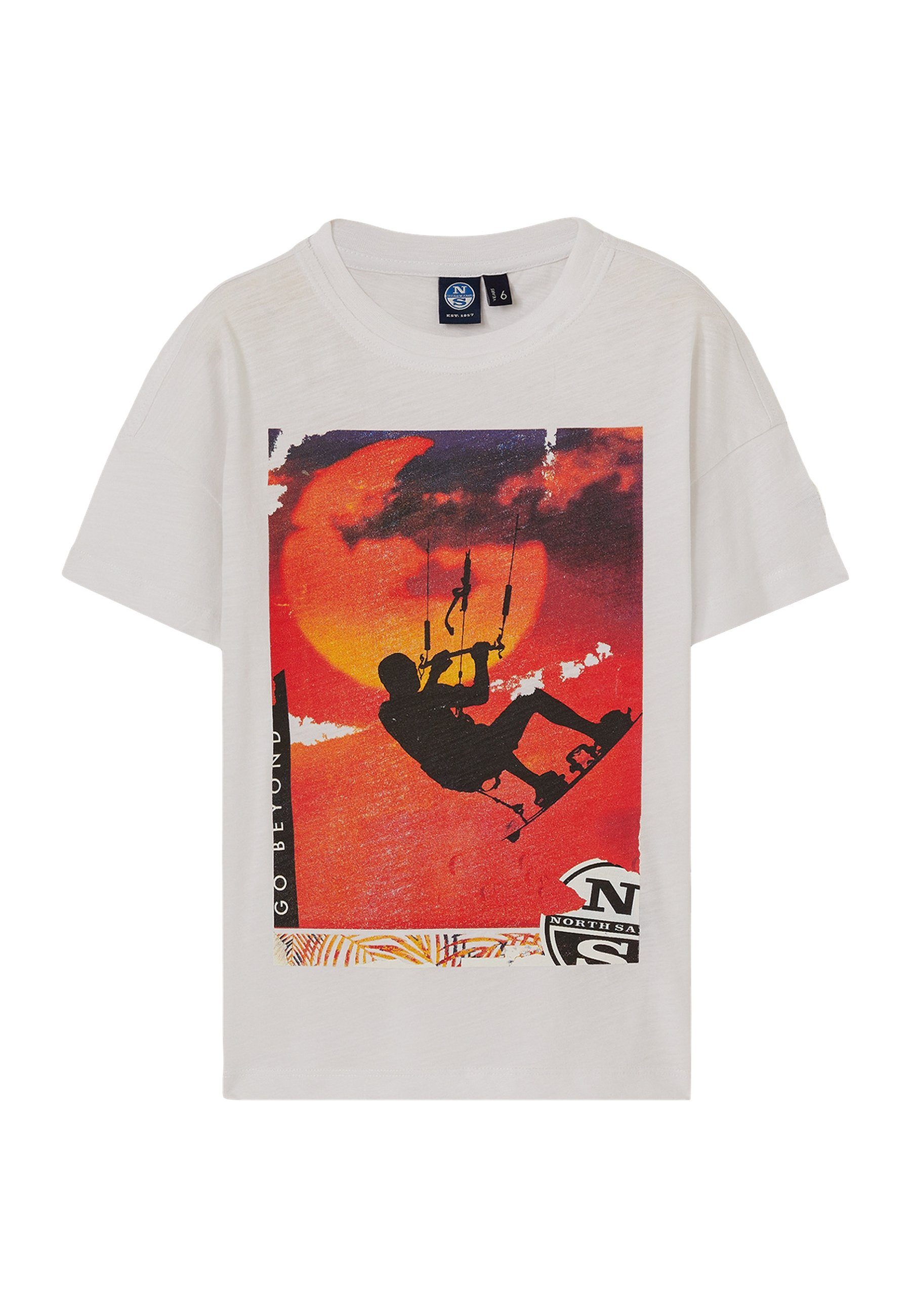 T-shirt weiss North Oversized T-Shirt Sails