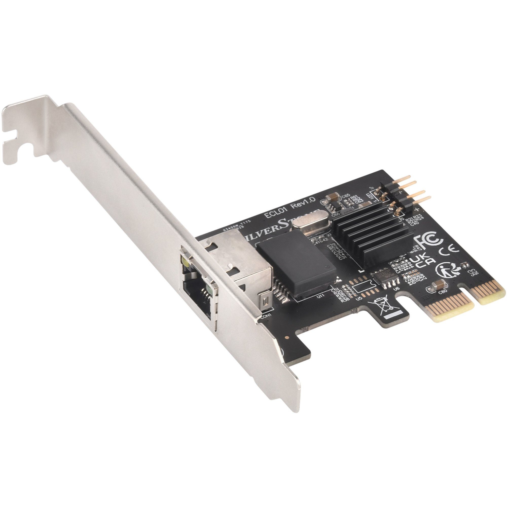 SilverStone SST-ECL01, LAN-Adapter Netzwerk-Adapter