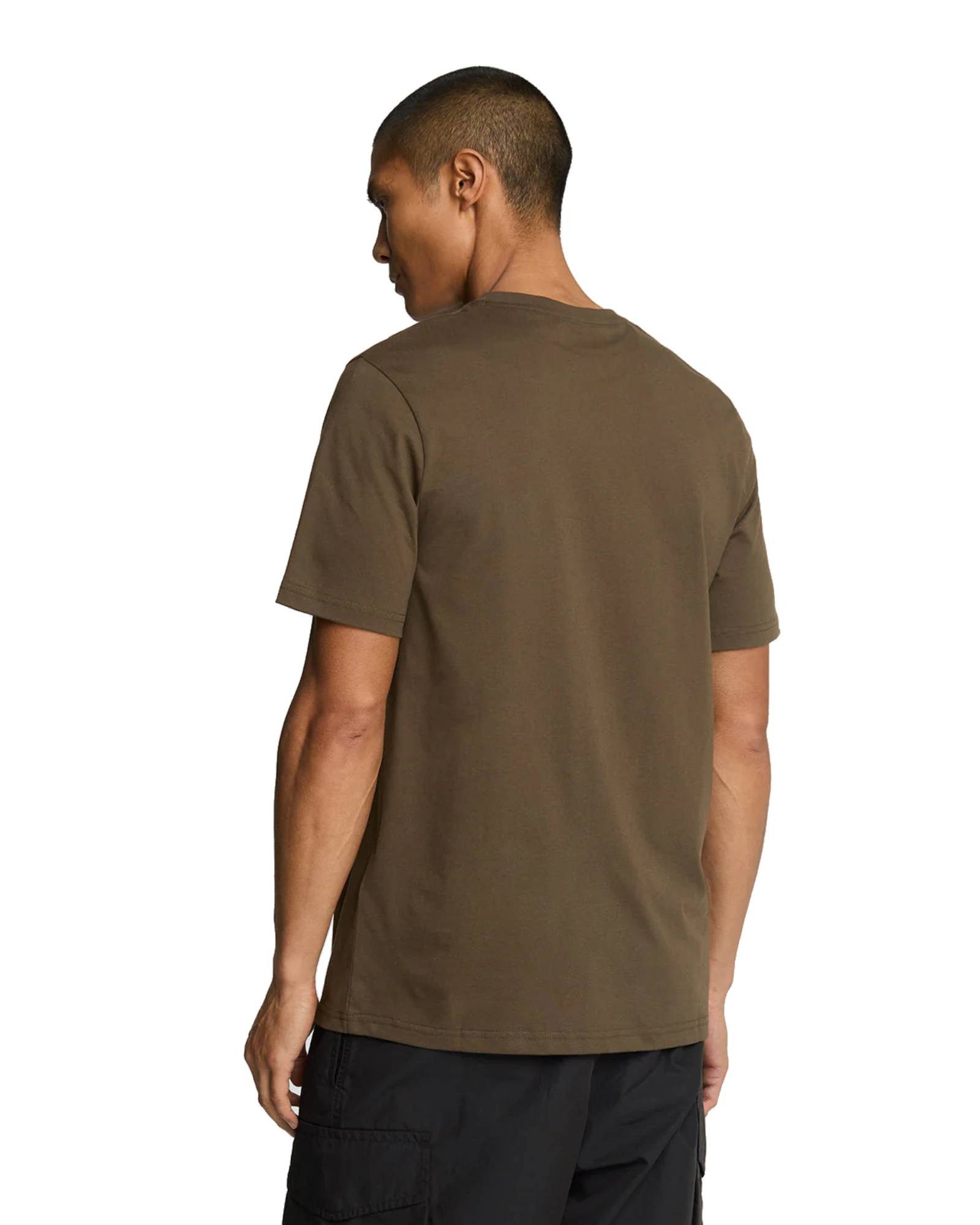Lyle and Scott T-shirt Olive - Größe M günstig online kaufen