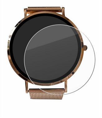 BROTECT Panzerglas für Micento California Smartwatch, Displayschutzglas, Schutzglas Echtglas 9H Härte HD-Clear